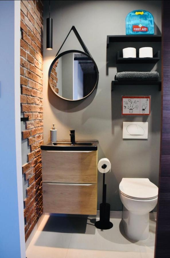 Appartamento Chic Penthouse Industrial-Style Mosta Esterno foto